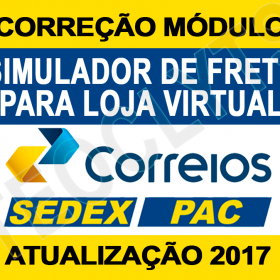 Módulo Correios Loja Virtual Interspire Atualizado 2018