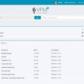Veno File Manager - hospedar e compartilhar arquivos