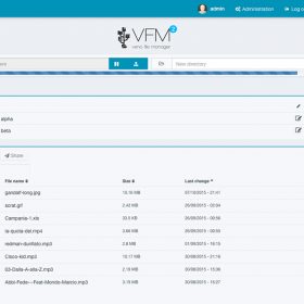 Veno File Manager - hospedar e compartilhar arquivos