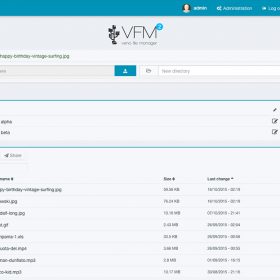 Veno File Manager - hospedar e compartilhar arquivos