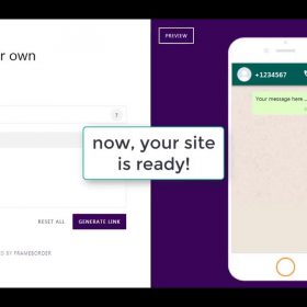 WhatsApp e gerador de link curto