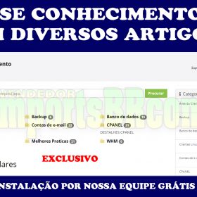Base de Conhecimento whmcs + brinde