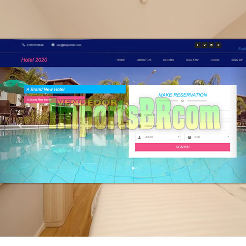 Sistema de Gestão Hoteleira HOTEL2020