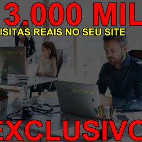 13.000 Visitas Por Mês Para Sites, Blog, Loja Virtuais.