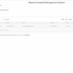 Sistema Hospital - Bayanno Hospital Management System