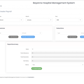 Sistema Hospital - Bayanno Hospital Management System
