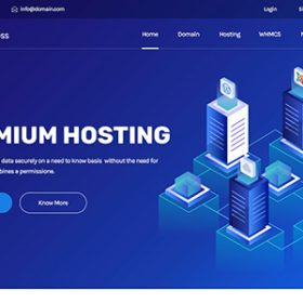 Hostinza - Domínio Isométrico & Whmcs Web Hosting WordPress Theme