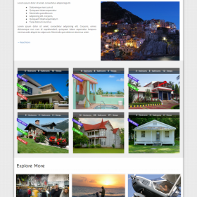 Agencia Imobiliária - Eminent - Aluguel de férias, Listagem de imóveis, Portal imobiliário, PHP Script