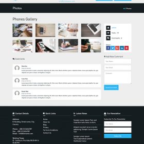 Agencia imobiliária - Modelo de frontend para multiuso e imobiliário Script