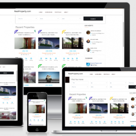 Agencia Imobiliária - Propriedade real - Um sistema completo de portal imobiliário