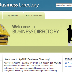 Classificados de anúncios - Listagens de Empresas PHP Script de Diretório Classificado