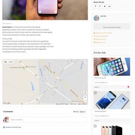 Classificados de anúncios- oClassifieds - PHP e Laravel Geo cms Script