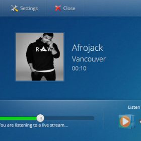 script Radio - Jogador de estação de rádio HTML5