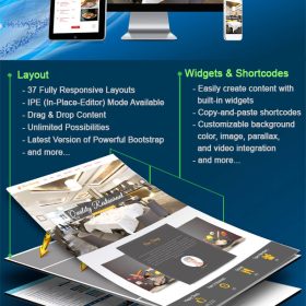 Script Restaurante - Restaurante Responsivo Drag & Drop Website Builder